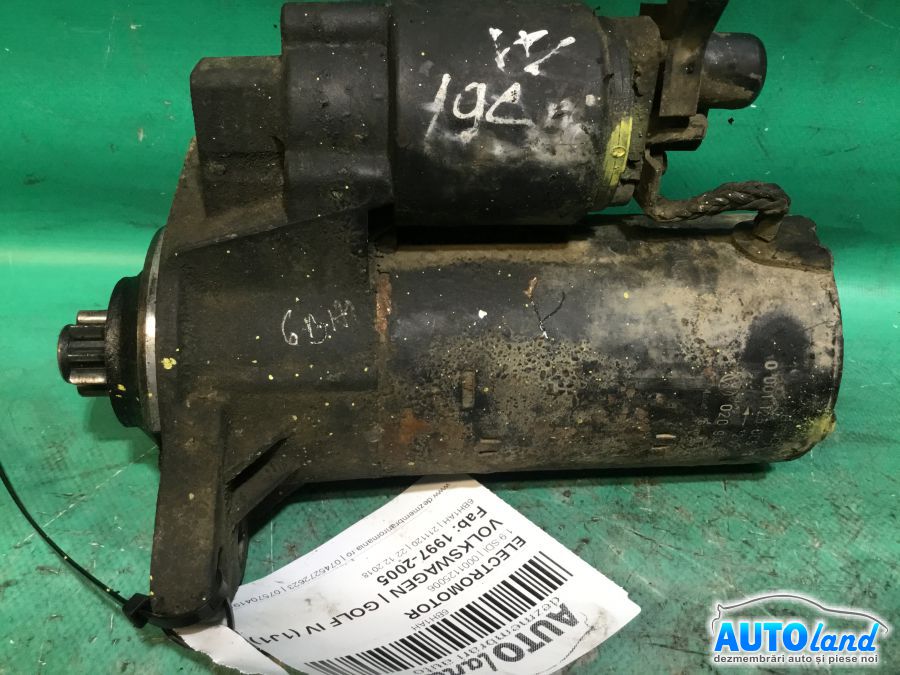 Electromotor VOLKSWAGEN GOLF IV (1J1) 1997-2005 Cod 0001125006 