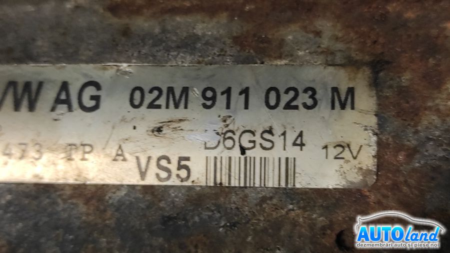 Electromotor VOLKSWAGEN GOLF V (1K1) 2003-2025 Cod 02M911023M 