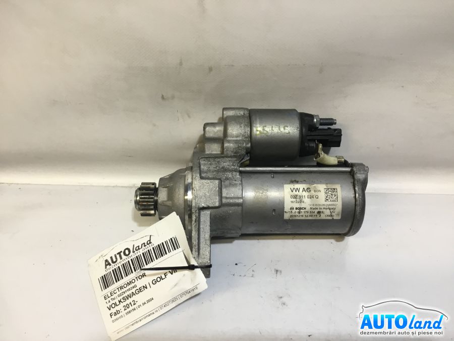 Electromotor VOLKSWAGEN GOLF VII 2012-2025 Cod 02Z911024Q 