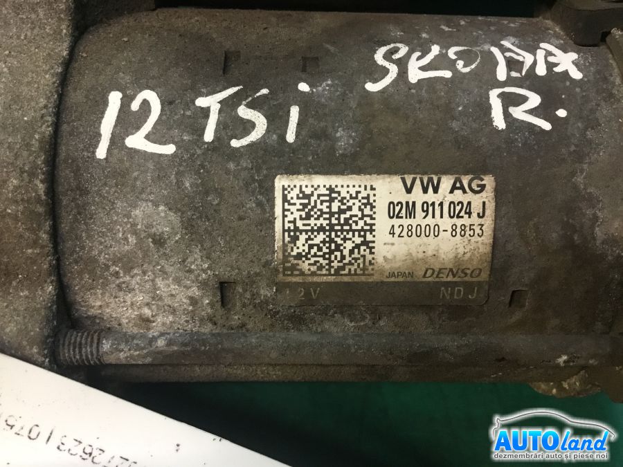 Electromotor VOLKSWAGEN Golf VIII 2020-2025 Cod 02M911024J 