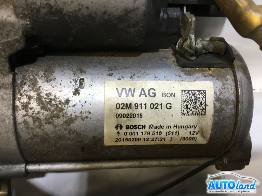 Electromotor VOLKSWAGEN UP 2011-2025 Cod 02M911021G 