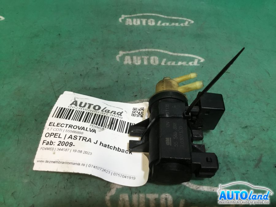 Electrovalva OPEL ASTRA J hatchback 2009-2025 Cod 55566898 