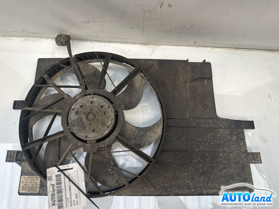Electroventilator Radiator Racire MERCEDES-BENZ VANEO (414) 2002-2025 Cod 4145000093 