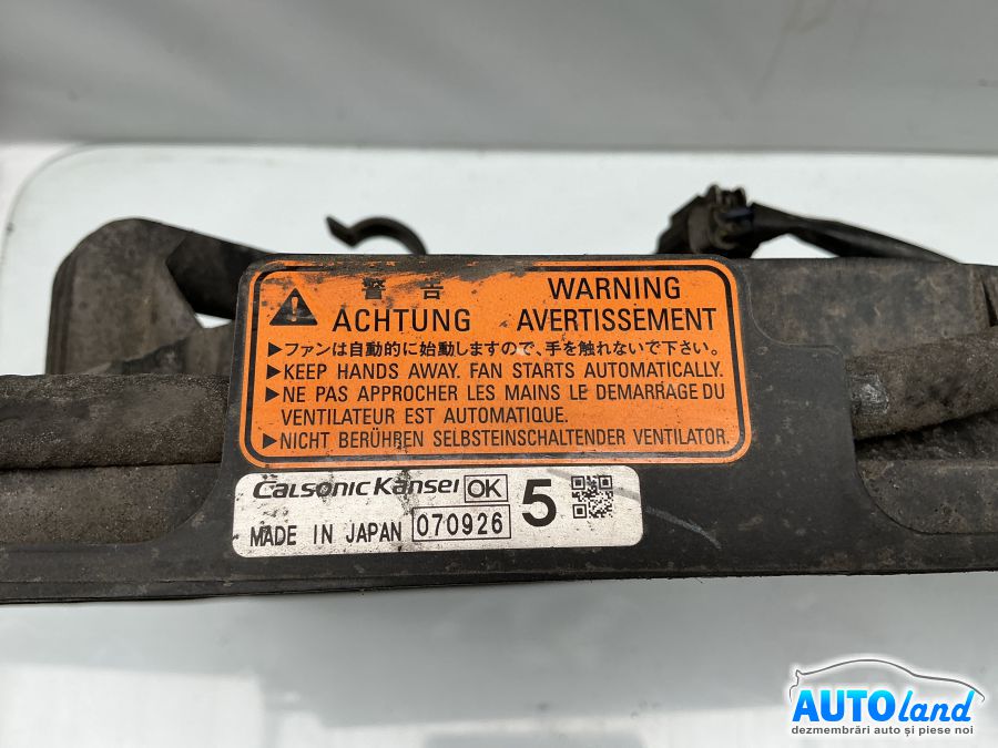 Electroventilator Radiator Racire PEUGEOT 4007 (GP_) 2007-2025 Cod 070926 