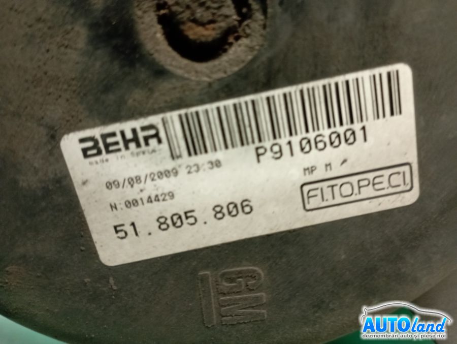 Electroventilator Radiator Racire PEUGEOT BIPPER (AA_) 2008-2025 Cod 5780660 