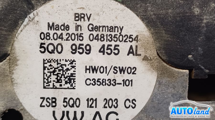 Electroventilator Radiator Racire VOLKSWAGEN Golf VII Variant 2012-2017 Cod 5Q0121203CS 