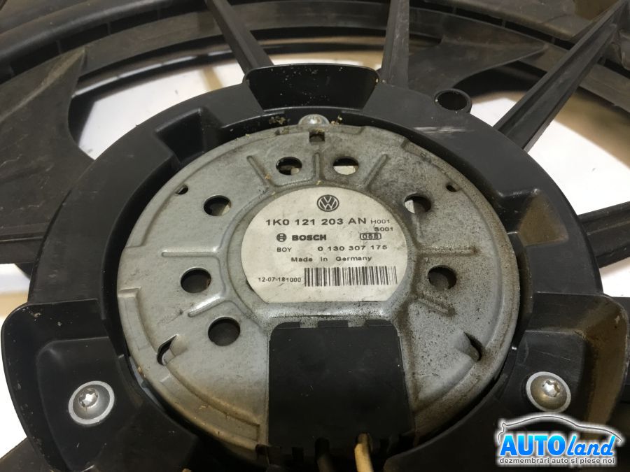 Electroventilator Radiator Racire VOLKSWAGEN Touran I (facelift 2010) 2010-2015 Cod 1K0121203AN 