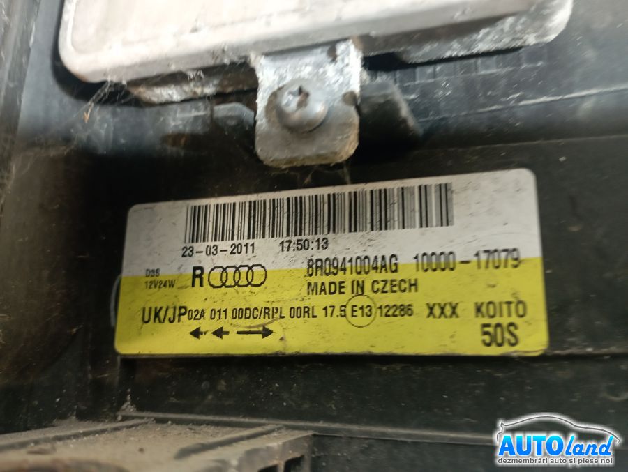 Far Dreapta AUDI Q5 (8R) 2008-2026 Cod 8R0941004AG 