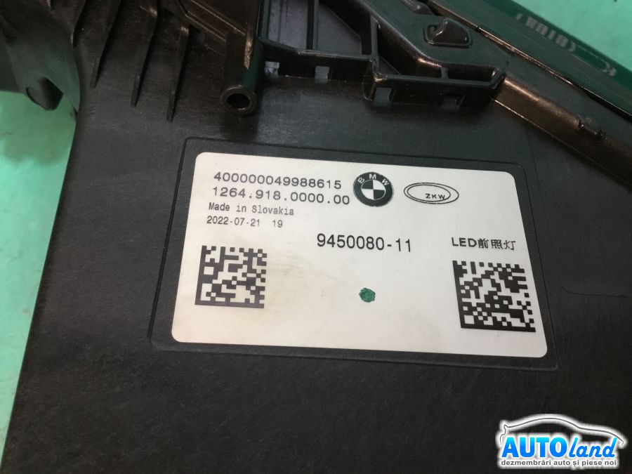 Far Dreapta BMW 7 Series (G70) 2022-2026 Cod 63115A5F5C2 