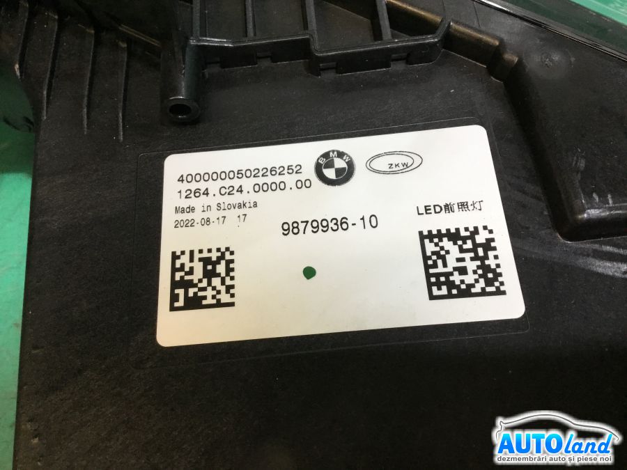 Far Dreapta BMW 7 Series (G70) 2022-2026 Cod 63115A5F5C4 