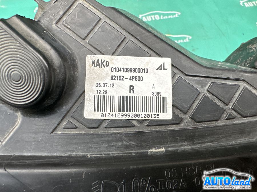 Far Dreapta HYUNDAI i20 (PB,PBT) 2008-2025 Cod 921024P500 