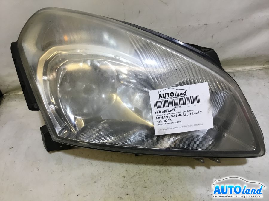 Far Dreapta NISSAN QASHQAI (J10,JJ10) 2007-2025 Cod 26010JD010 