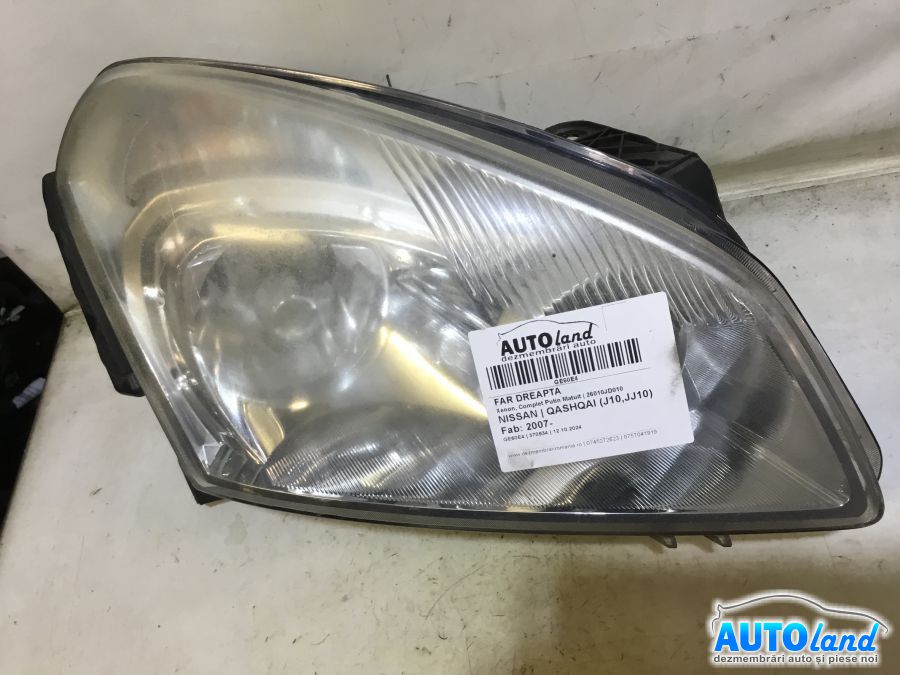 Far Dreapta NISSAN QASHQAI (J10,JJ10) 2007-2025 Cod 26010JD010 