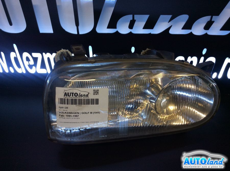 Far Dreapta VOLKSWAGEN GOLF III (1H1) 1991-1997