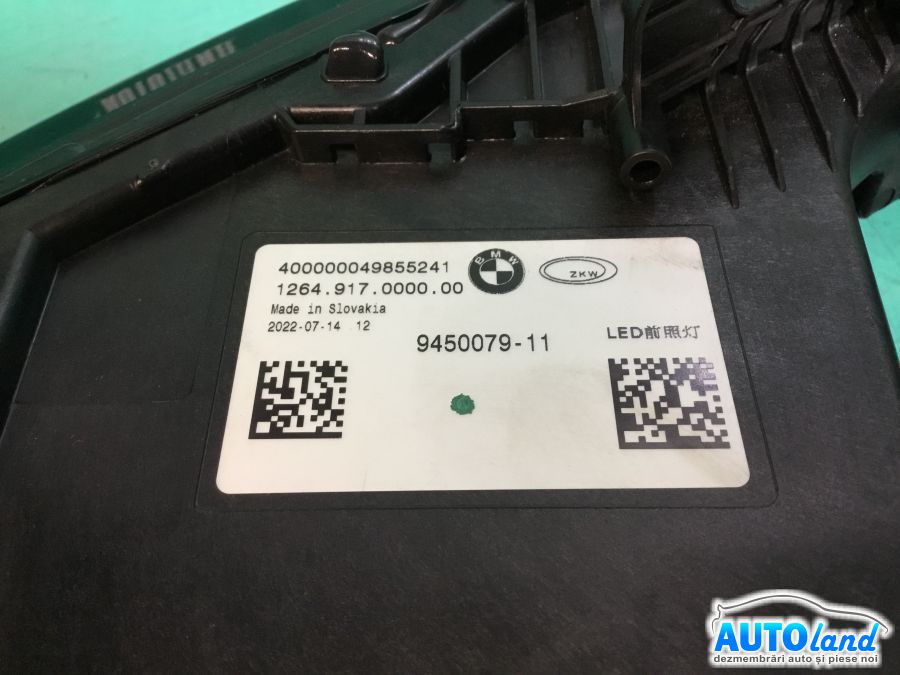 Far Stanga BMW 7 Series (G70) 2022-2026 Cod 63115A5F5C1 