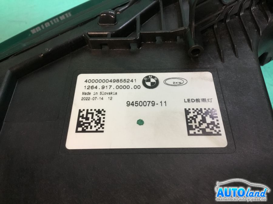 Far Stanga BMW 7 Series (G70) 2022-2025 Cod 63115A5F5C1 