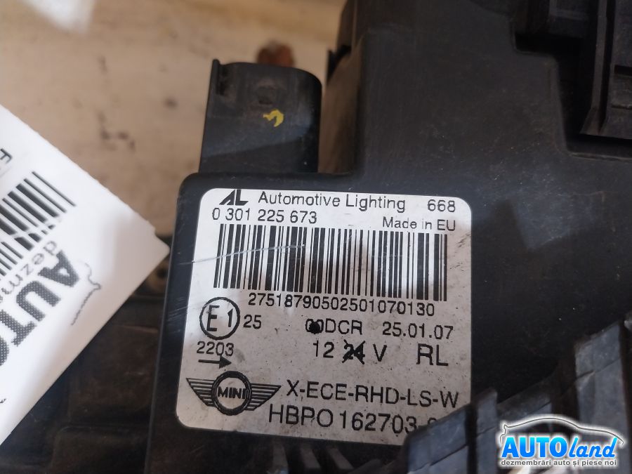 Far Stanga MINI HATCH (R56) 2006-2014 Cod 16270304 