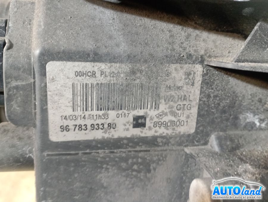 Far Stanga PEUGEOT 508 2010-2026 Cod 9678393380 