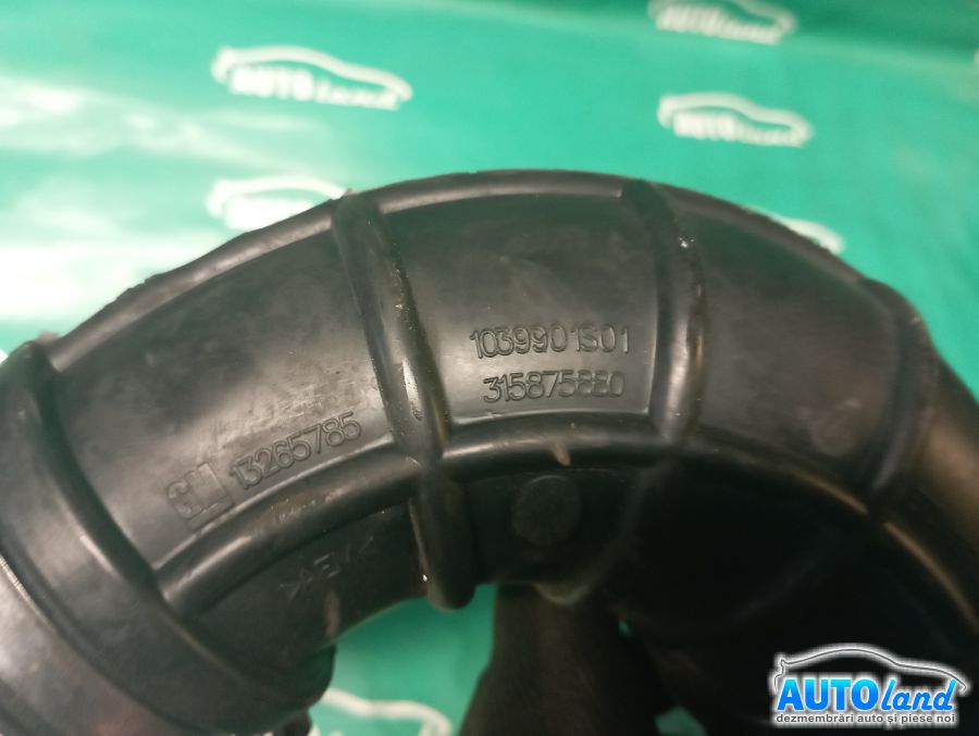 Furtun Intercooler Turbo OPEL ASTRA J hatchback 2009-2025 Cod 13265785 