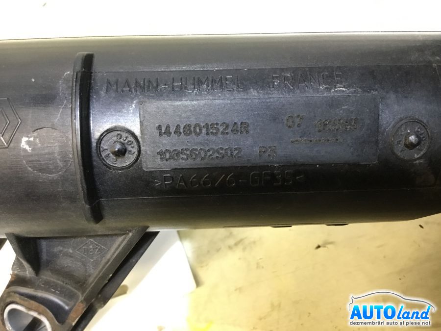 Furtun Intercooler Turbo RENAULT CAPTUR 2013-2025 Cod 144601524R 