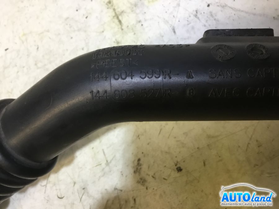 Furtun Intercooler Turbo RENAULT CAPTUR 2013-2025 Cod 144604599R 