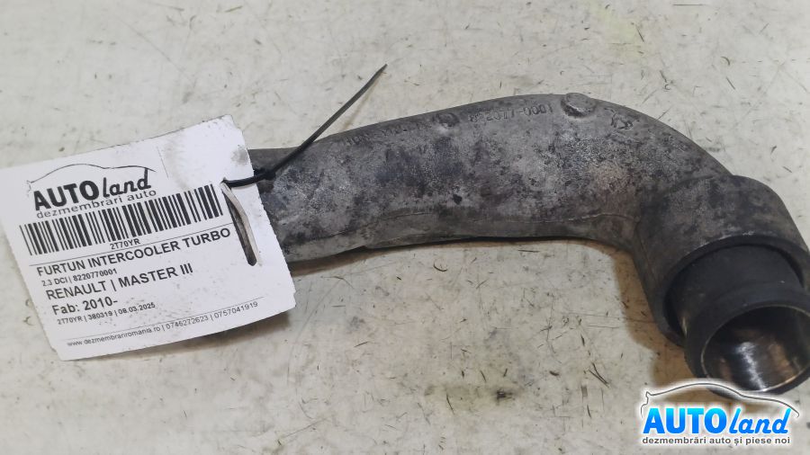 Furtun Intercooler Turbo RENAULT MASTER III 2010-2025 Cod 8220770001 