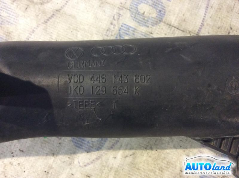 Furtun Intercooler Turbo VOLKSWAGEN GOLF V (1K1) 2003-2025 Cod 1K0129654K 