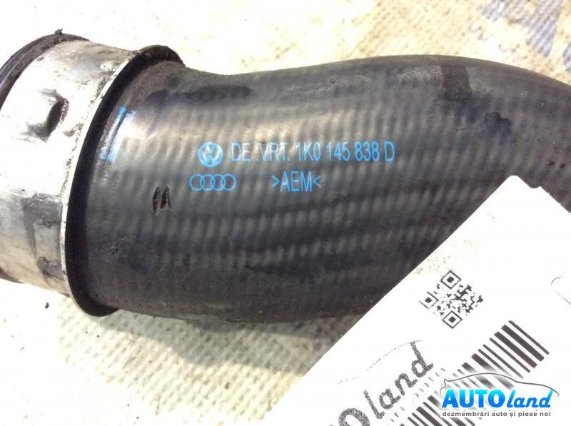 Furtun Intercooler Turbo VOLKSWAGEN GOLF V (1K1) 2003-2025 Cod 1K0145838D 