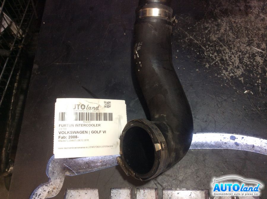 Furtun Intercooler Turbo VOLKSWAGEN GOLF VI 2008-2025 Cod 1K0145832AA 