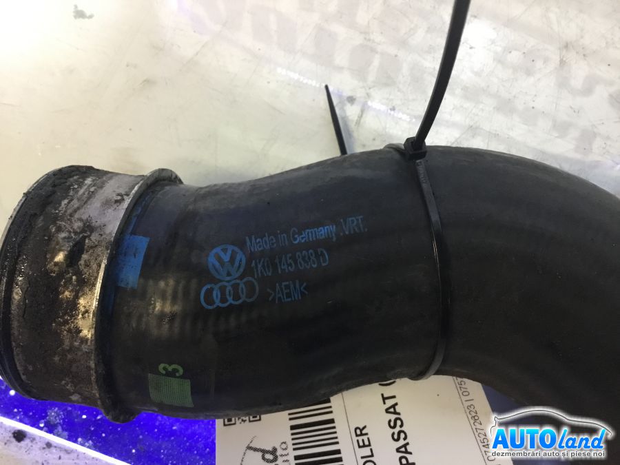 Furtun Intercooler Turbo VOLKSWAGEN PASSAT (3C2) 2005-2026 Cod 1K0145838D 
