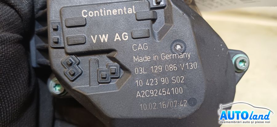 Galerie Admisie VOLKSWAGEN GOLF VI 2008-2025 Cod 03L129711E 