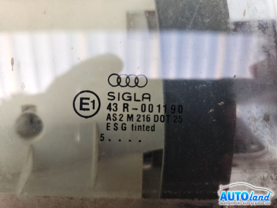Geam Lateral AUDI A4 (8D2,B5) 1995-2000