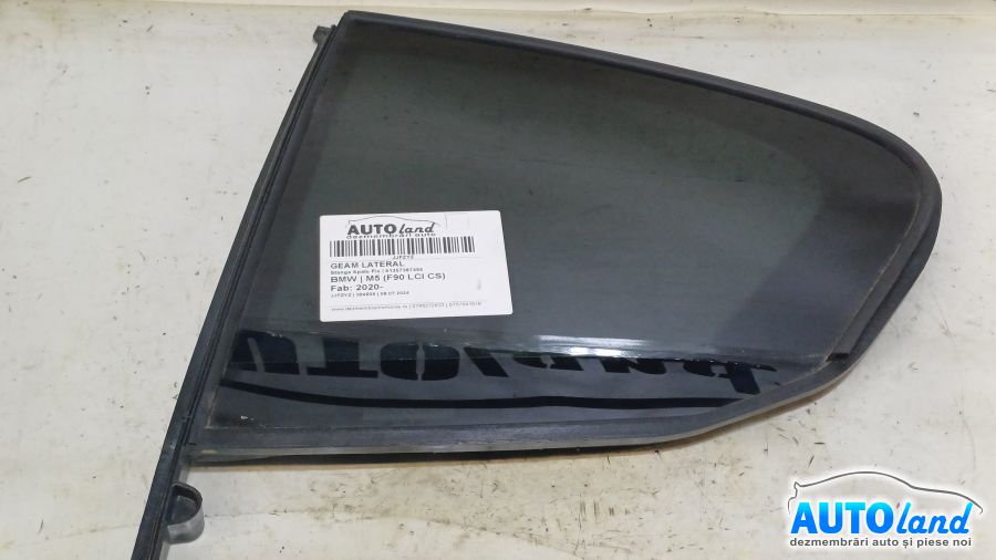 Geam Lateral BMW M5 (F90 LCI CS) 2020-2025 Cod 51357387455 