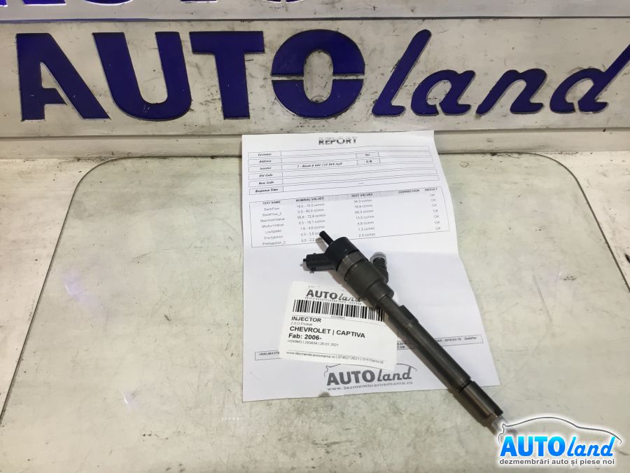 Injector CHEVROLET CAPTIVA 2006-2025 Cod 0445110269 