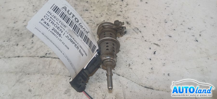 Injector CITROEN JUMPER bus 2006-2026 Cod 9801187080 