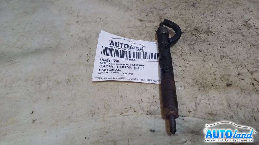Injector DACIA LOGAN (LS_) 2004-2026 Cod 8200365186 