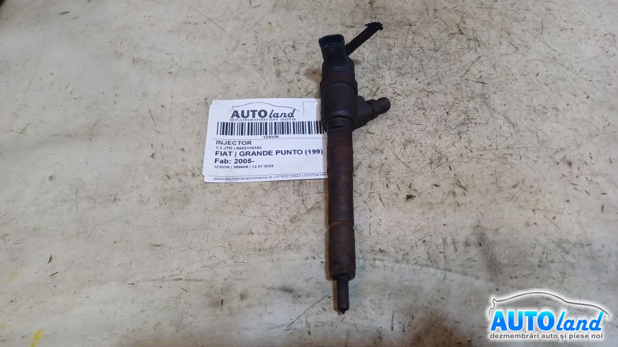 Injector FIAT GRANDE PUNTO (199) 2005-2025 Cod 0445110183 