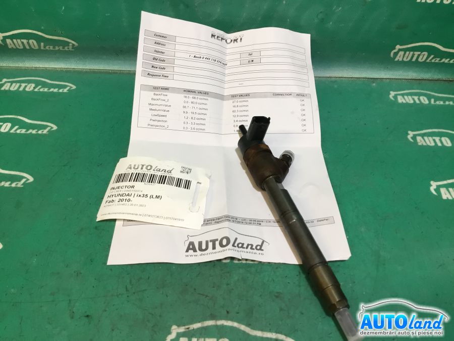 Injector HYUNDAI ix35 (LM) 2010-2025 Cod 0445110374 