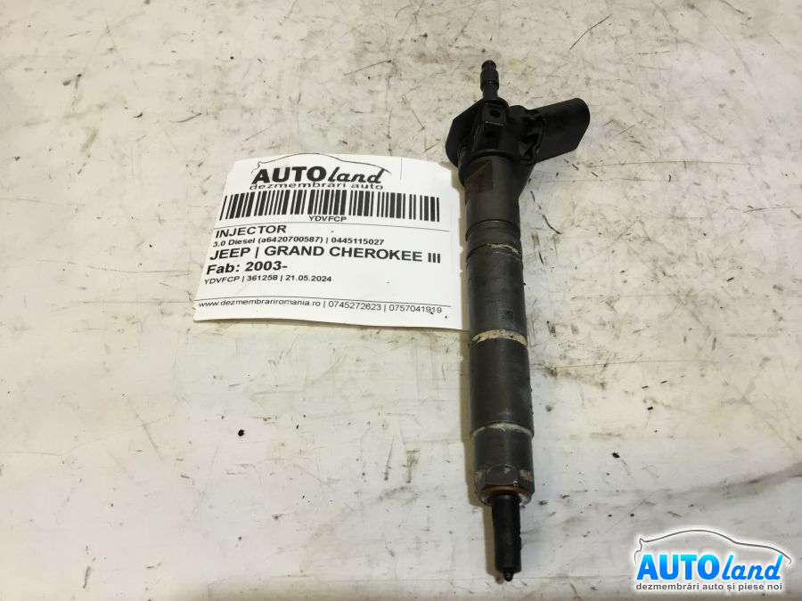 Injector JEEP GRAND CHEROKEE III 2003-2025 Cod 0445115027 