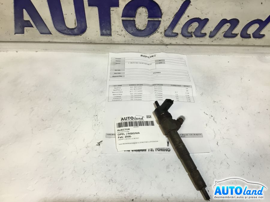 Injector OPEL INSIGNIA 2008-2025 Cod 0445110327 