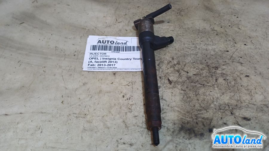 Injector OPEL Insignia Country Tourer (A, facelift 2013) 2013-2017 Cod 55570012 