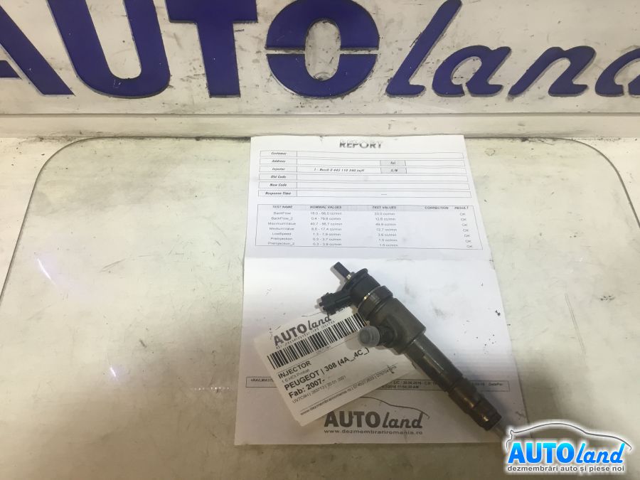 Injector PEUGEOT 308 (4A_,4C_) 2007-2025 Cod 0445110340 