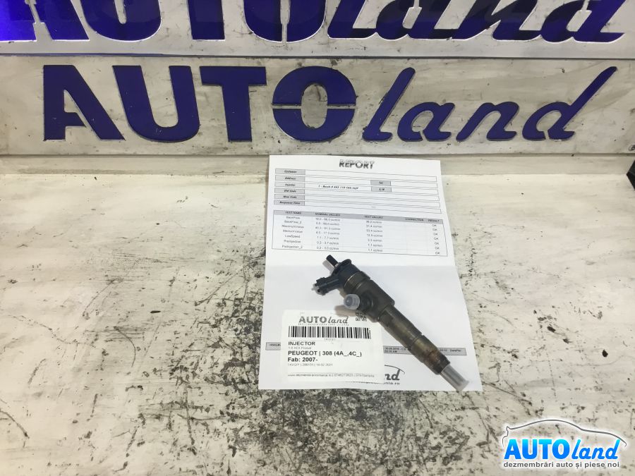 Injector PEUGEOT 308 (4A_,4C_) 2007-2025 Cod 0445110566 