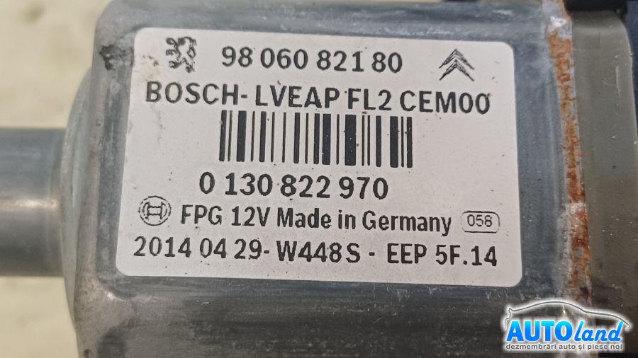 Macara Geam PEUGEOT 2008 2013-2025 Cod 9806082180 
