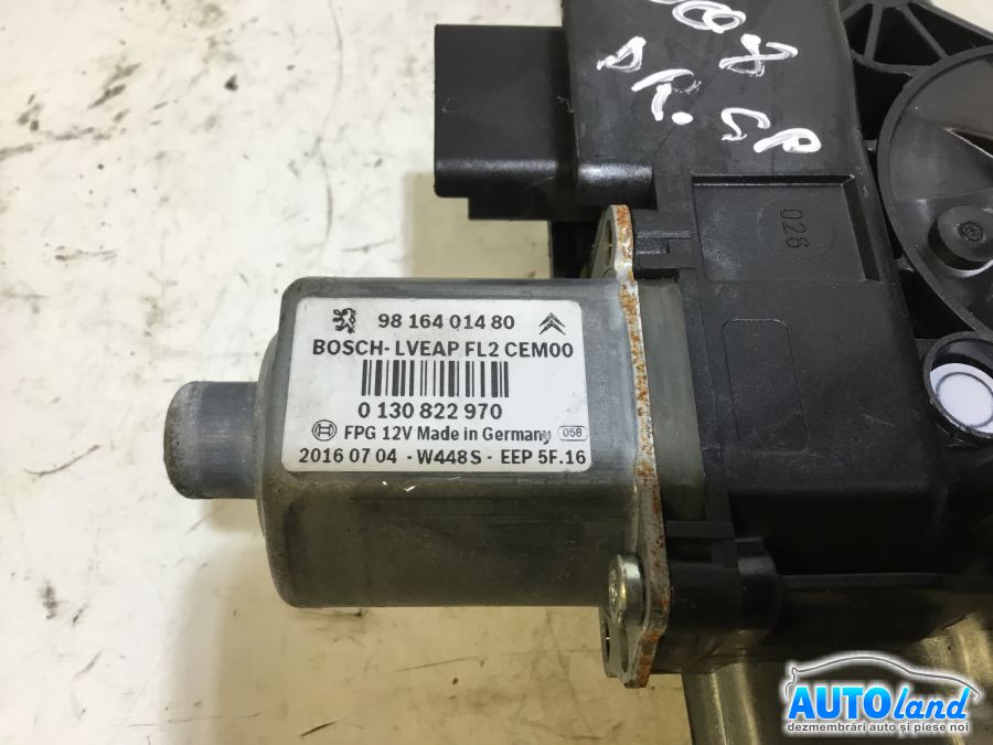 Macara geam PEUGEOT 2008 2013-2025 Cod 9816401480 