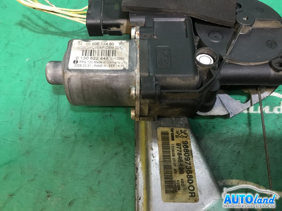 Macara geam PEUGEOT 308 SW 2008-2025 Cod 9680973680 