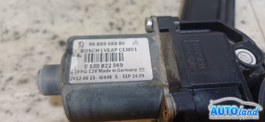 Macara Geam PEUGEOT 508 2010-2026 Cod 9688808480 