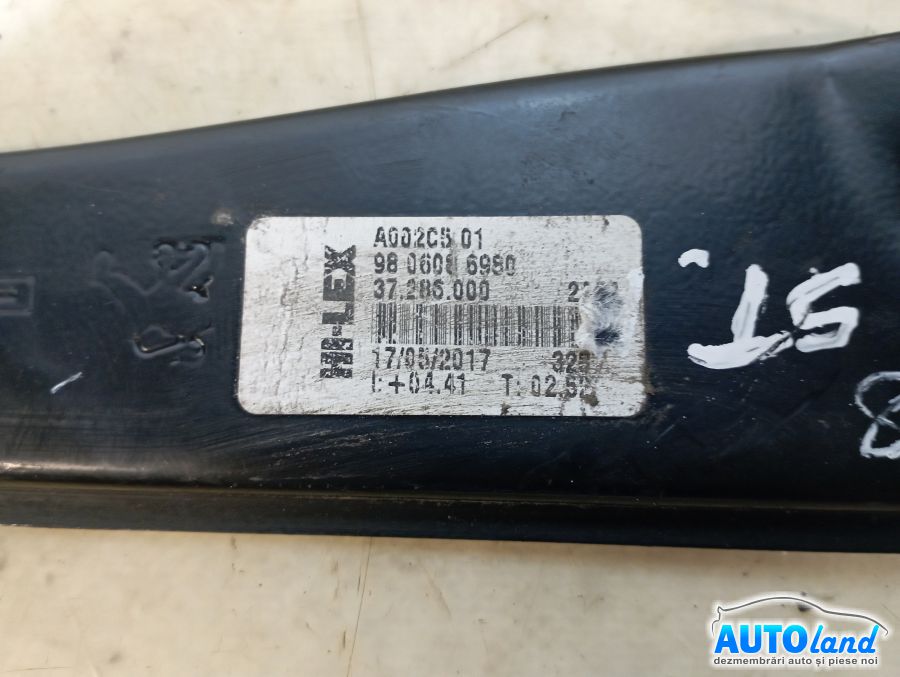 Macara Geam PEUGEOT 508 2010-2025 Cod 9806086980 