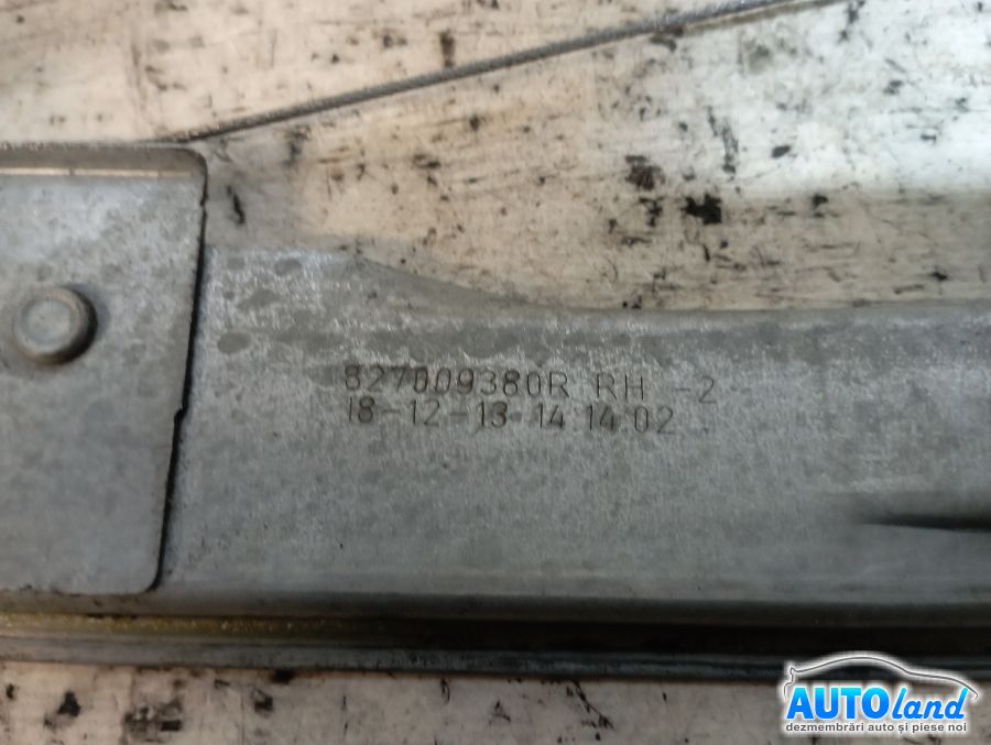 Macara Geam RENAULT CAPTUR 2013-2026 Cod 827009380R 
