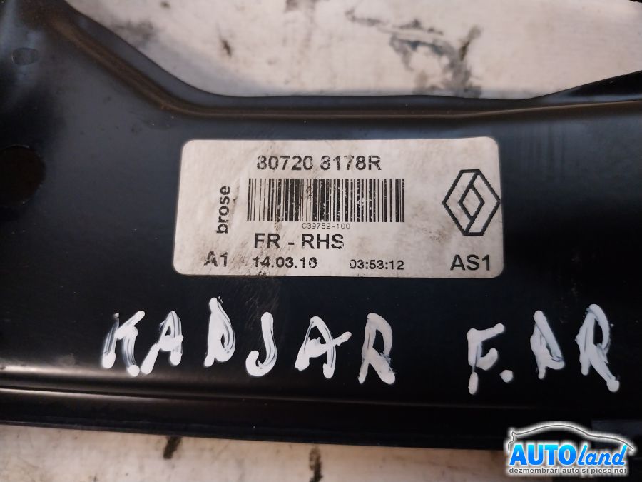 Macara Geam RENAULT KADJAR 2015-2026 Cod 807208178R 